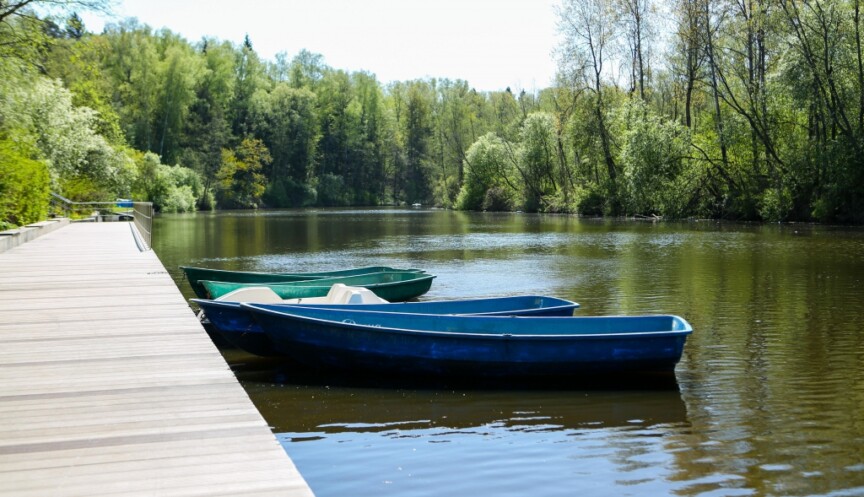 Территория санатория